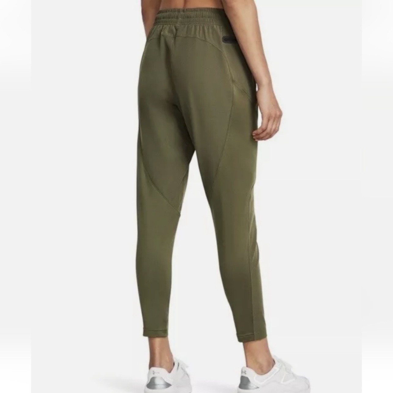 Nwt Under Armour Unstoppable Hybrid Pants Women's Xs Olive Green — image 3 of 7
